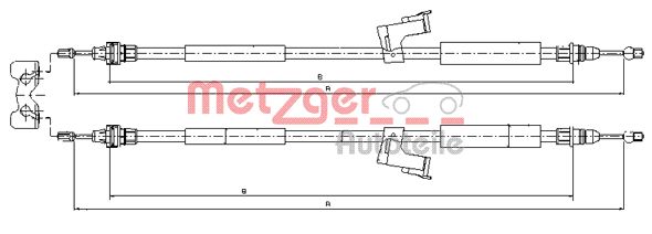 Handremkabel Metzger 10.8225