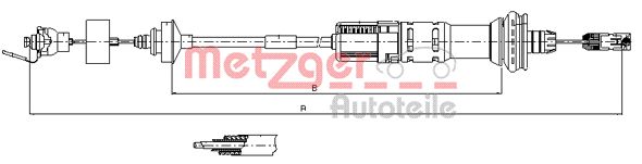 Koppelingskabel Metzger 11.3043