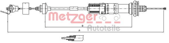 Koppelingskabel Metzger 11.3059