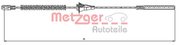 Handremkabel Metzger 11.5754