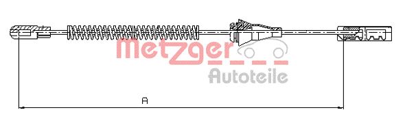 Handremkabel Metzger 11.5763