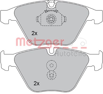 Remblokset Metzger 1170090