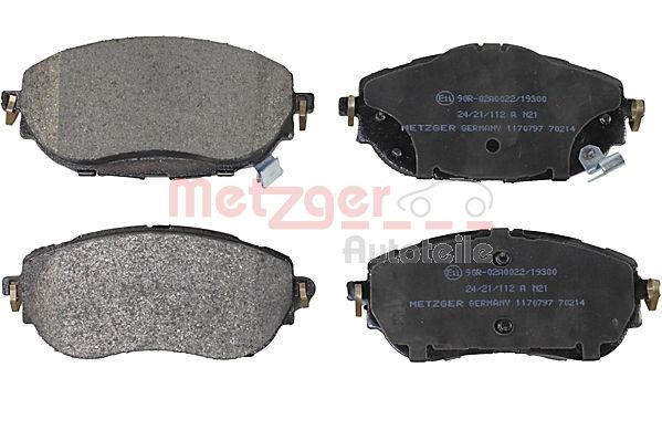Metzger Remblokset 1170797