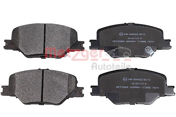 Metzger Remblokset 1170855