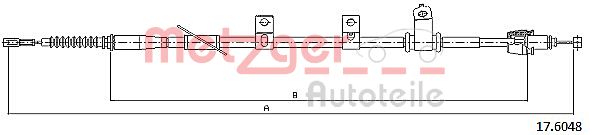 Handremkabel Metzger 17.6048