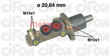 Hoofdremcilinder Metzger 202-059