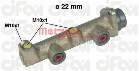 Hoofdremcilinder Metzger 202-134