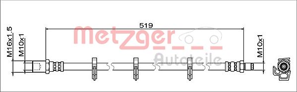 Remslang Metzger 4112047