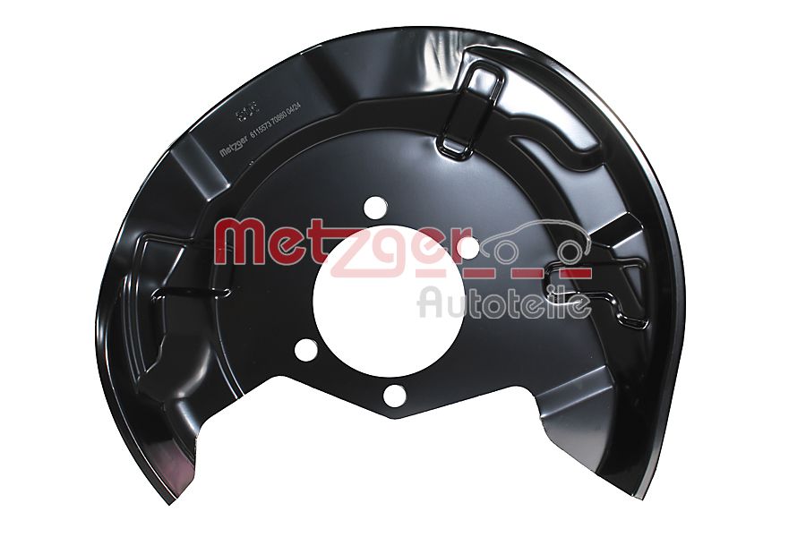 Dekplaat, remschijf Metzger 6115573