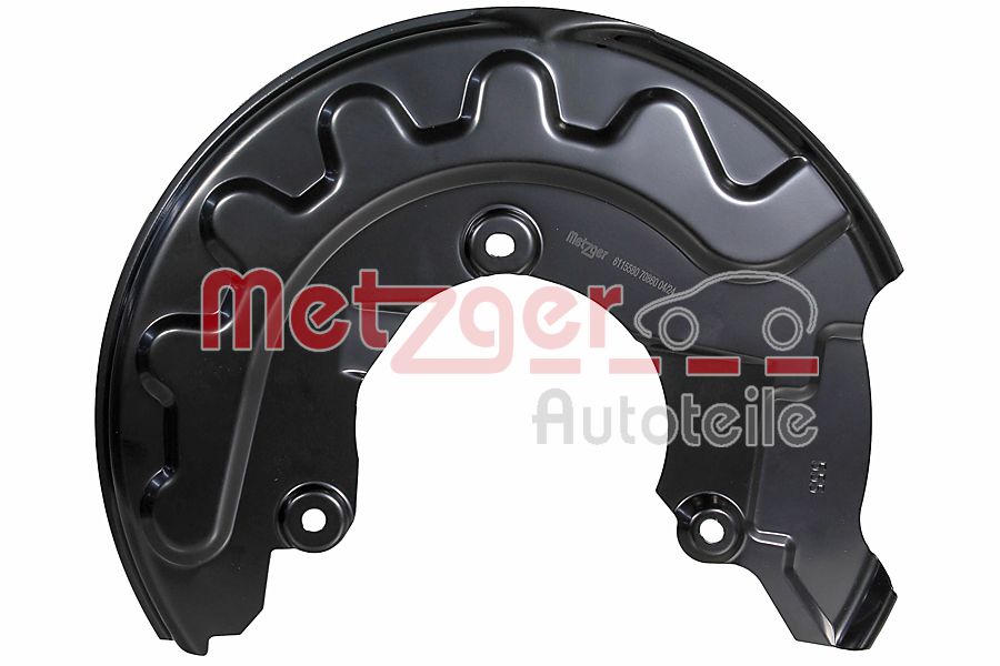 Dekplaat, remschijf Metzger 6115580