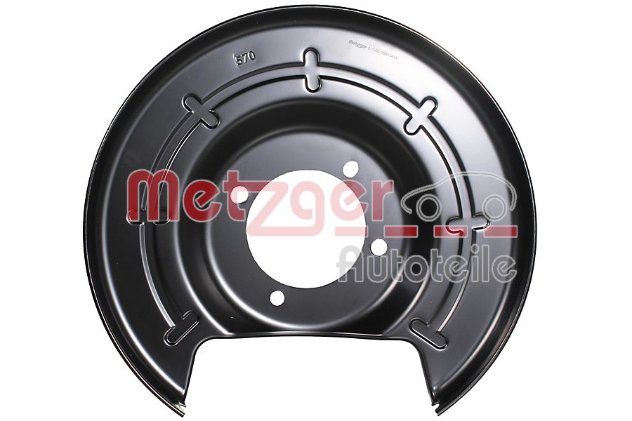 Dekplaat, remschijf Metzger 6115582