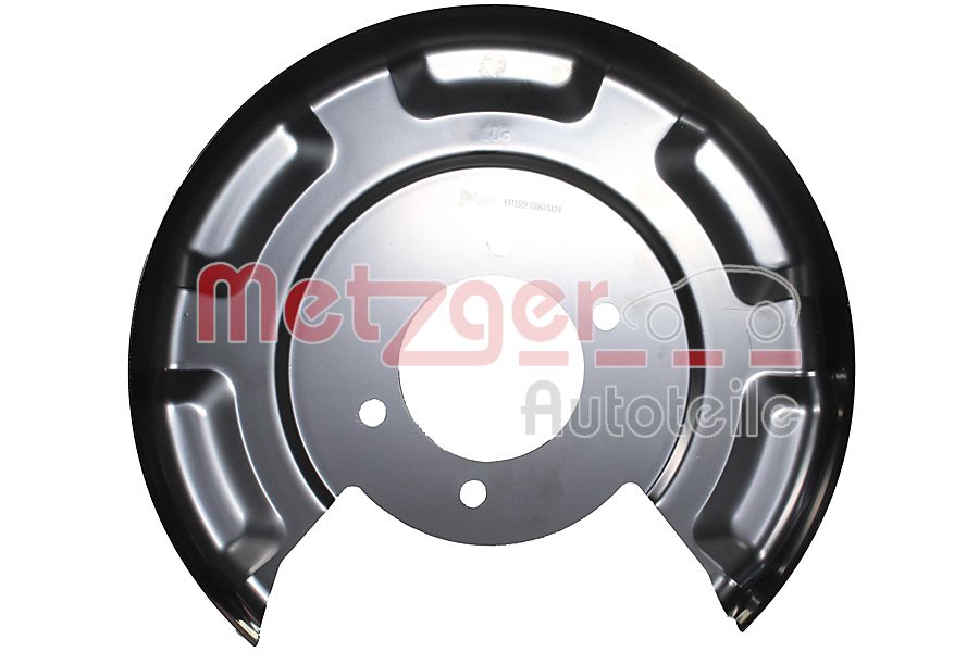 Dekplaat, remschijf Metzger 6115589