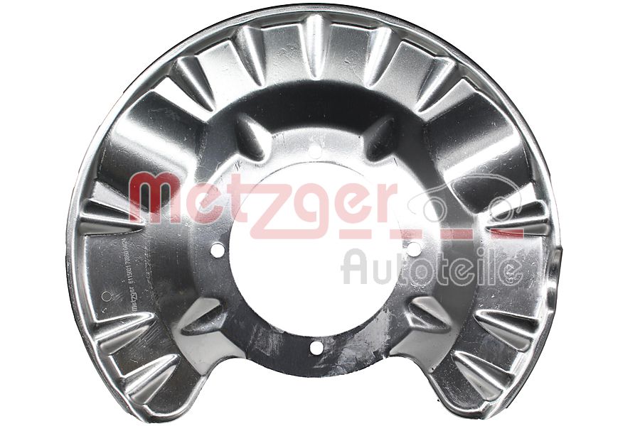 Dekplaat, remschijf Metzger 6115601