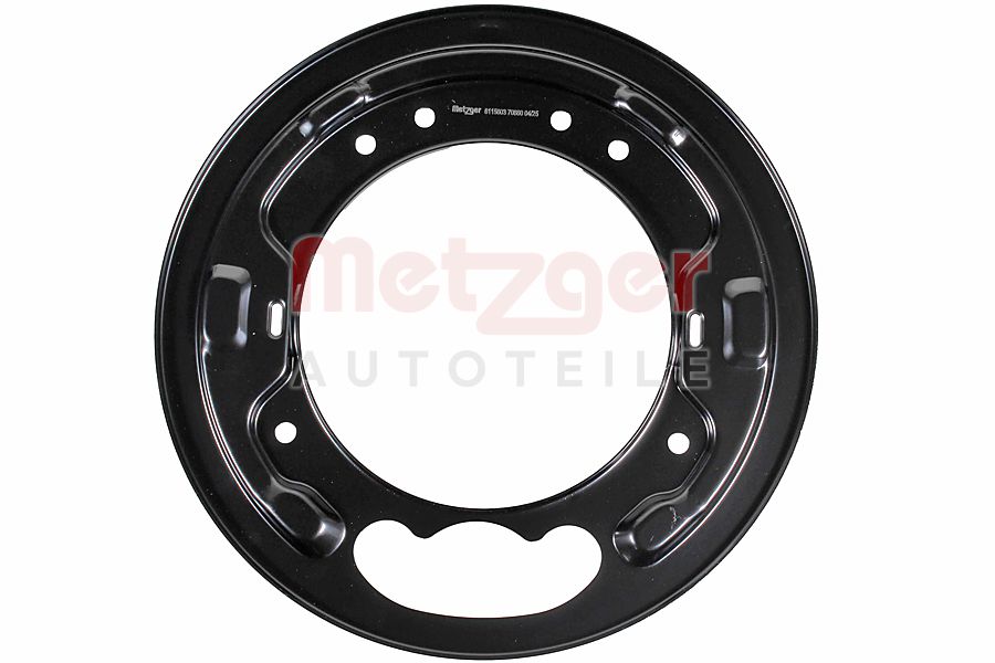 Dekplaat, remschijf Metzger 6115603