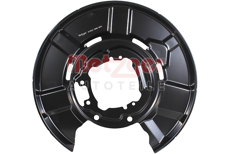 Dekplaat, remschijf Metzger 6115614