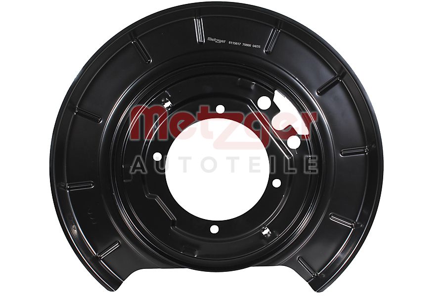 Dekplaat, remschijf Metzger 6115617