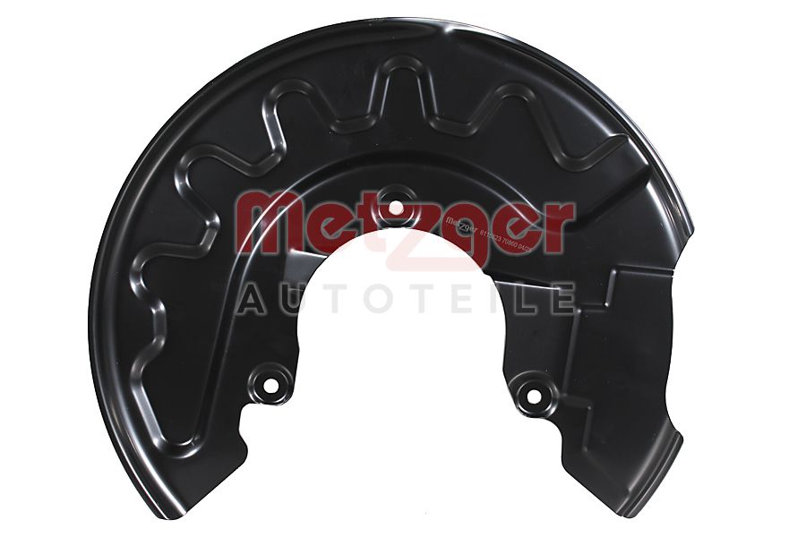 Dekplaat, remschijf Metzger 6115623