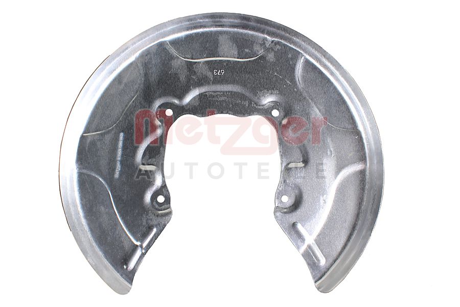 Dekplaat, remschijf Metzger 6115629