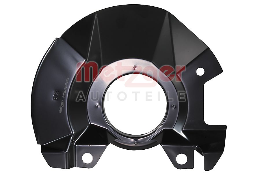 Dekplaat, remschijf Metzger 6115664