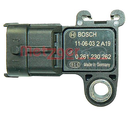 MAP sensor Metzger 0906134