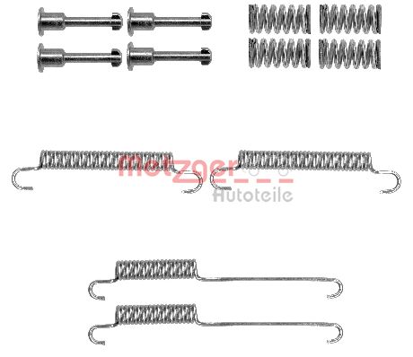 Rem montageset Metzger 105-0892