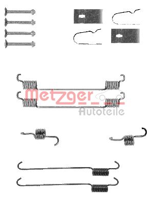 Rem montageset Metzger 105-0007