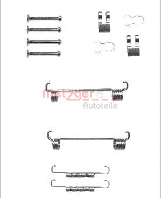 Rem montageset Metzger 105-0851