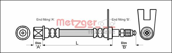 Remslang Metzger 4111160