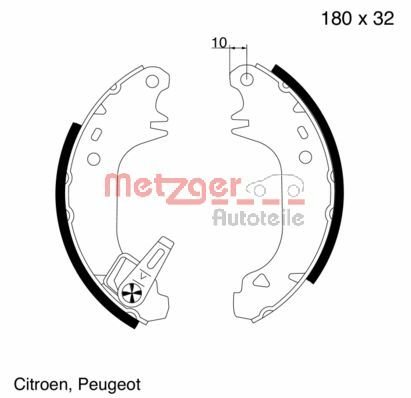 Remschoen set Metzger MG 508