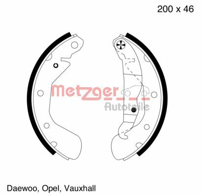 Remschoen set Metzger MG 564