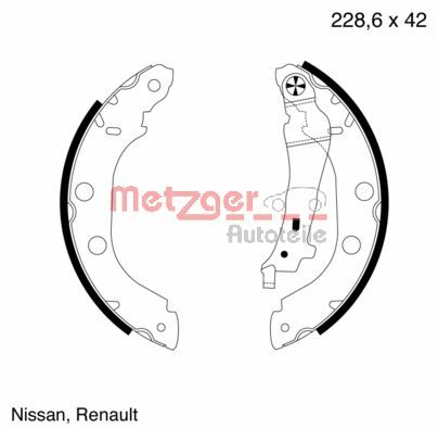 Remschoen set Metzger MG 645