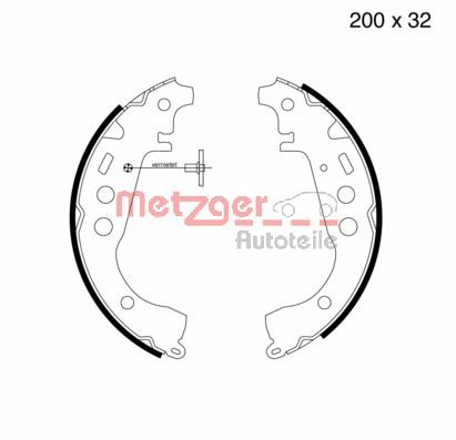 Remschoen set Metzger MG 723