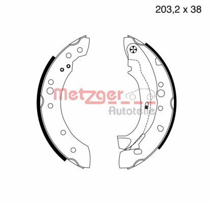 Remschoen set Metzger MG 961