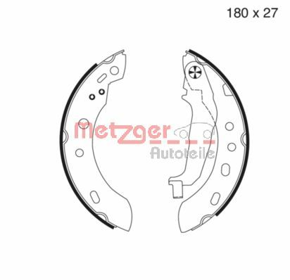 Remschoen set Metzger MG 977