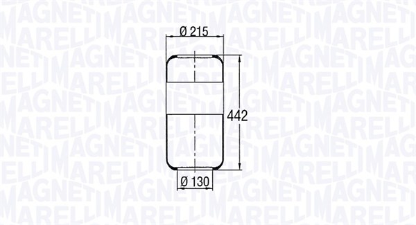 Veerbalg Magneti Marelli 030607020046