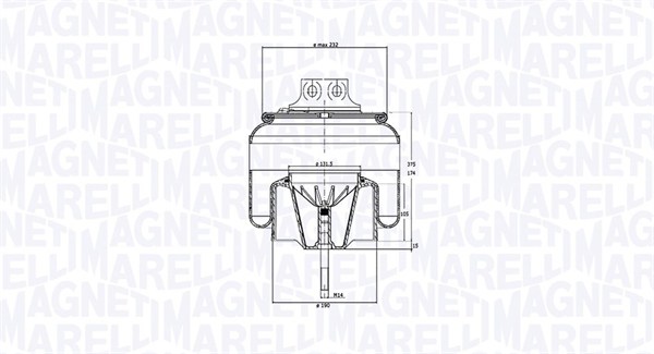 Veerbalg Magneti Marelli 030607020273