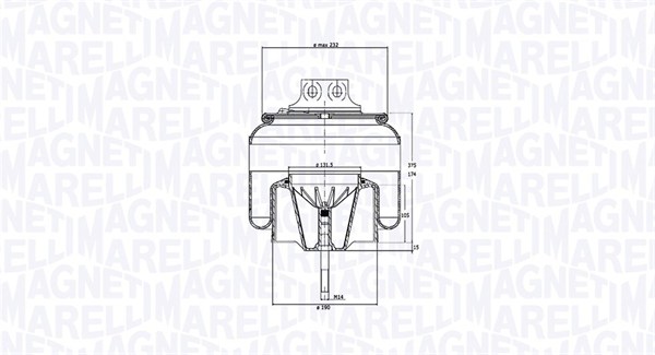 Veerbalg Magneti Marelli 030607020274