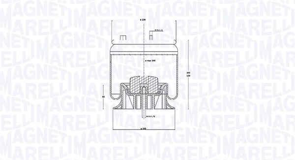 Veerbalg Magneti Marelli 030607020295