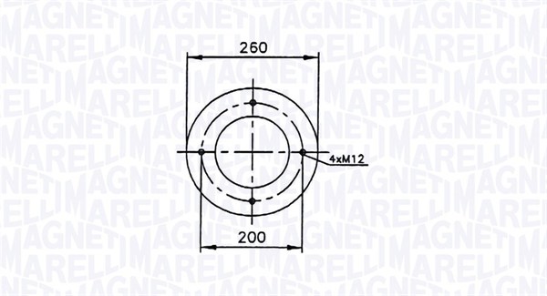 Magneti Marelli Veerbalg 030607020116