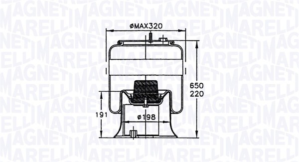 Veerbalg Magneti Marelli 030607020117