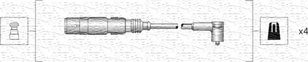 Bougiekabelset Magneti Marelli 941318111164