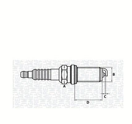 Bougie Magneti Marelli 062000778304