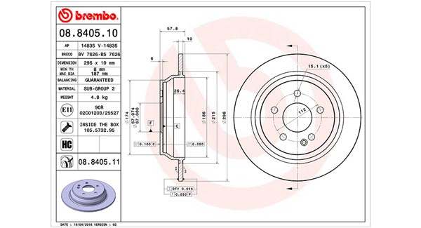 Remschijven Magneti Marelli 360406007400