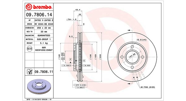 Remschijven Magneti Marelli 360406026000