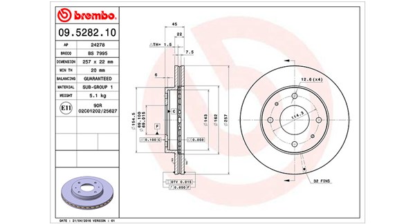 Remschijven Magneti Marelli 360406026600