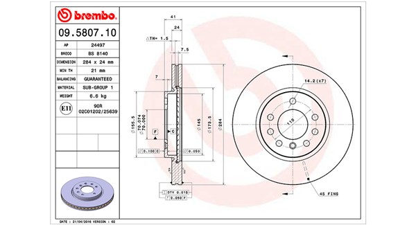 Remschijven Magneti Marelli 360406037800