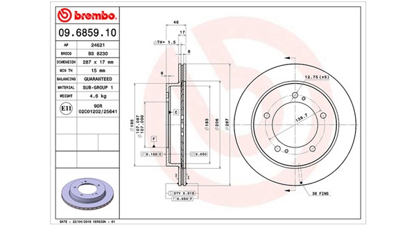 Remschijven Magneti Marelli 360406046100