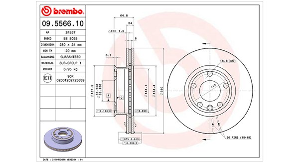 Remschijven Magneti Marelli 360406048700