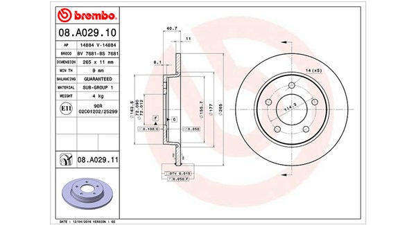 Remschijven Magneti Marelli 360406060100