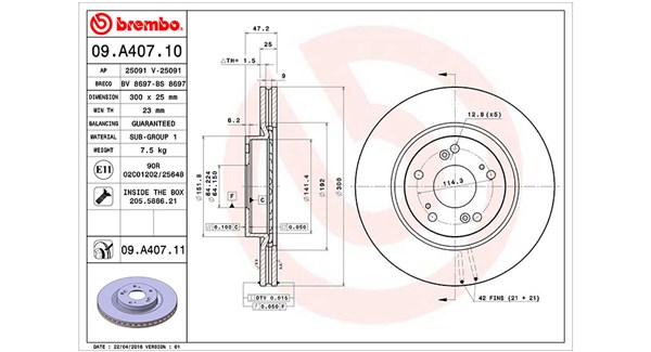 Remschijven Magneti Marelli 360406063800